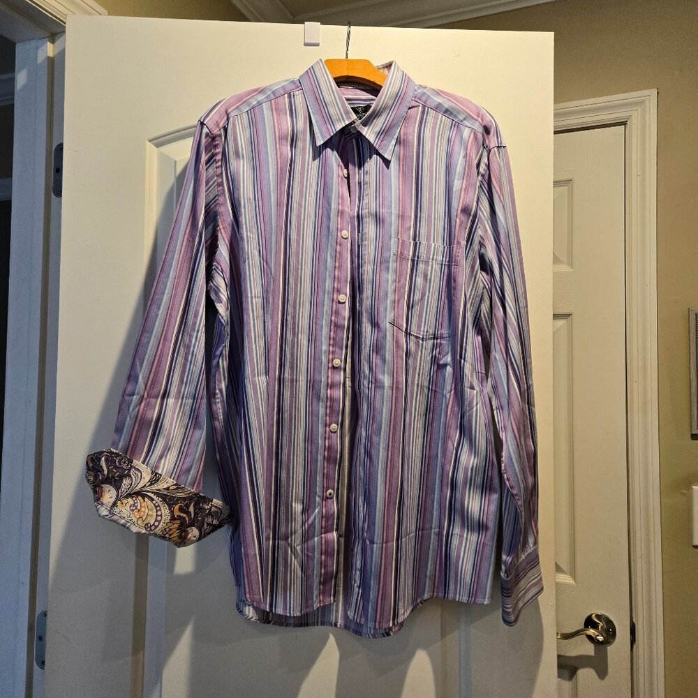 MENS BUGATCHI DRESS SHIRT